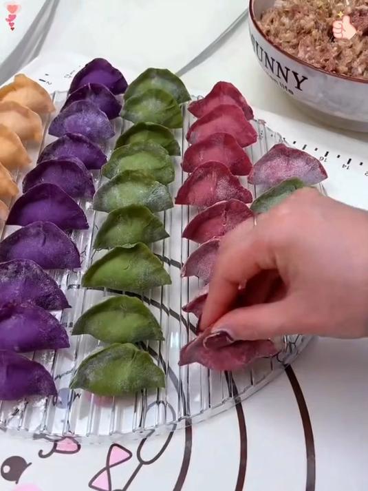 给厨房加点“颜值”,简约饺子盘托盘必备