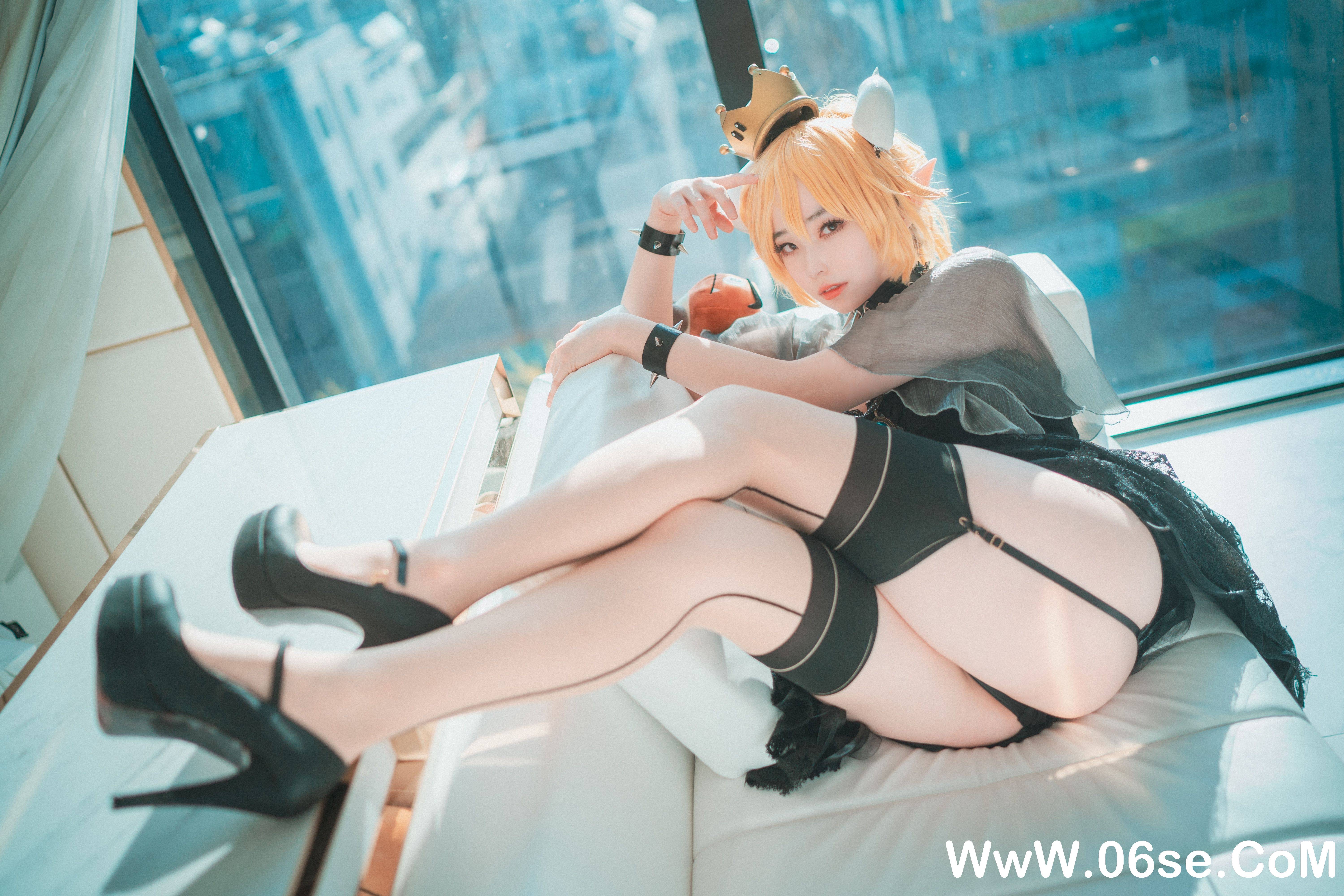 图片[28]-DJAWA – NO.044 Halloween with Bowsette [50P370M]-六色网