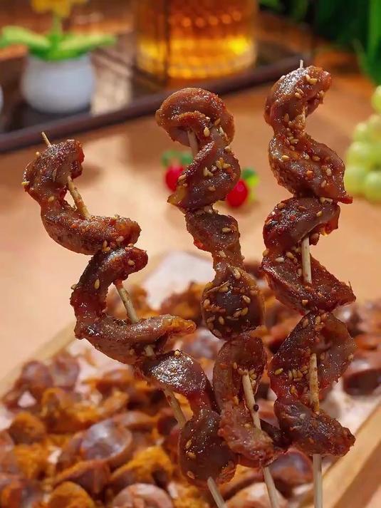 香脆可口烧烤鸡胗