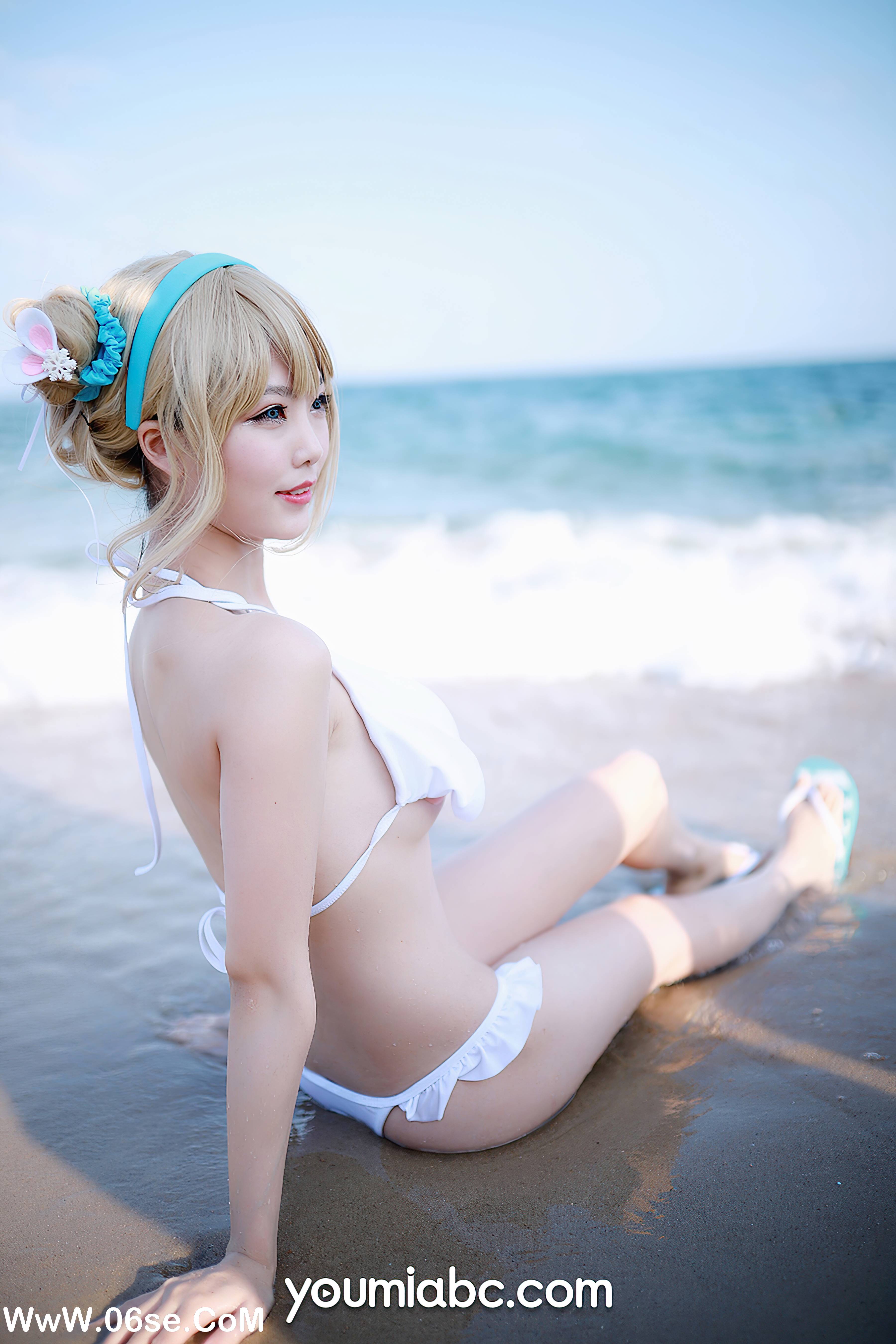 图片[25]-[YouMi尤蜜] 2020.12.09 海边的索米 抖娘利世[24+1P473M]-六色网