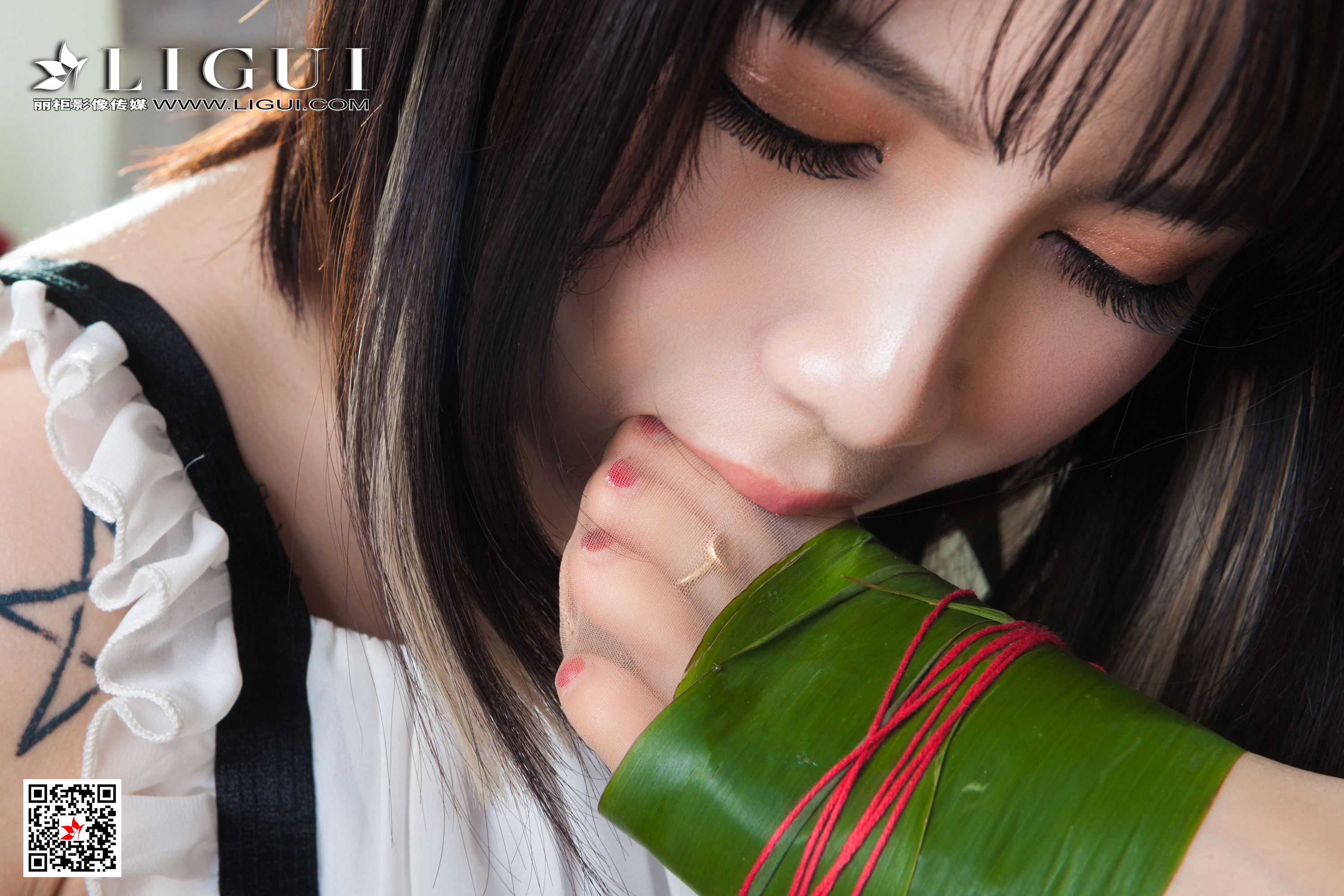 图片[43]-[Ligui丽柜] 2021.06.11 网络丽人 Model 小七&汐汐-六色网