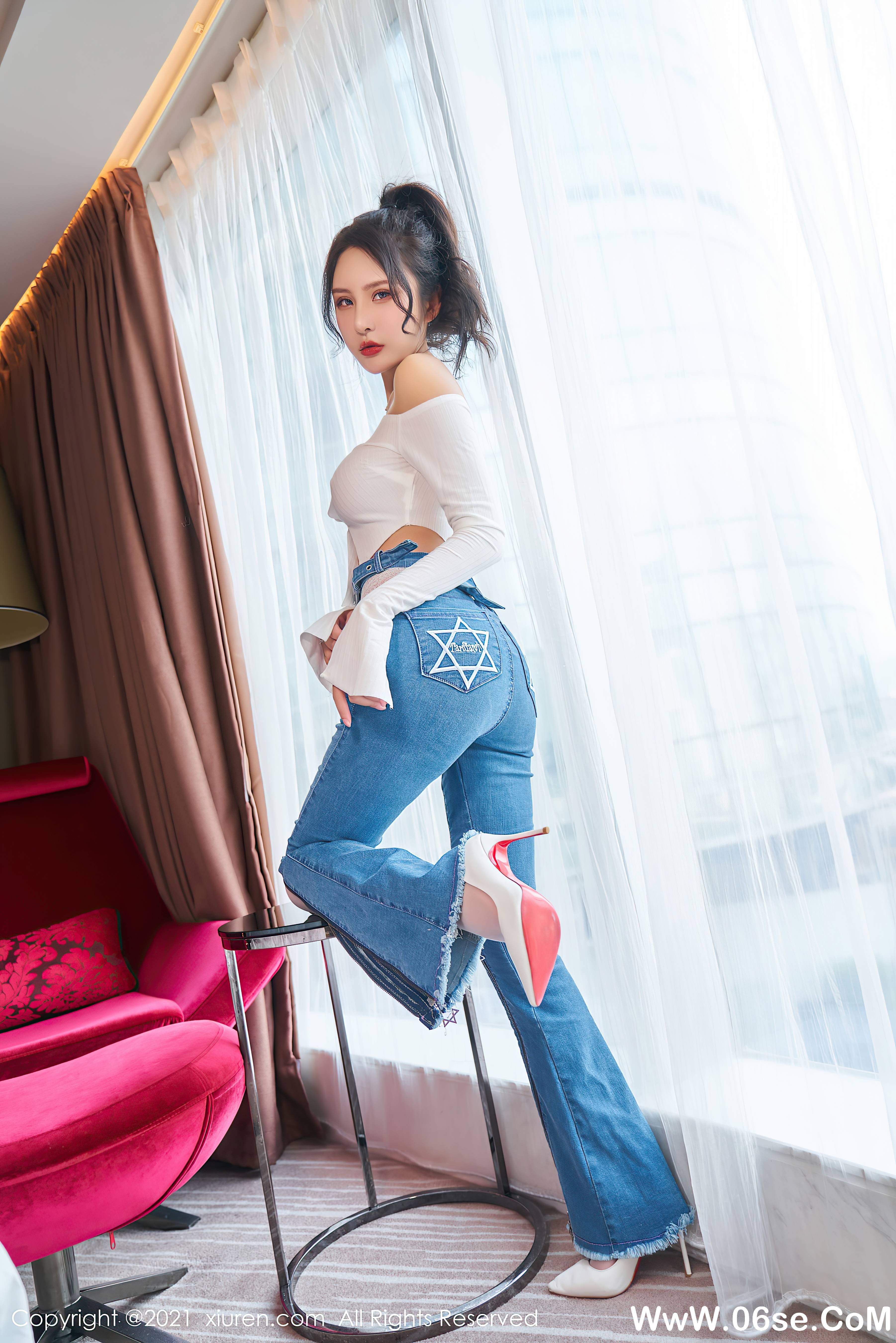 图片[8]-[XIUREN秀人网] 2021.07.27 NO.3720 Emily尹菲[64+1P717M]-六色网
