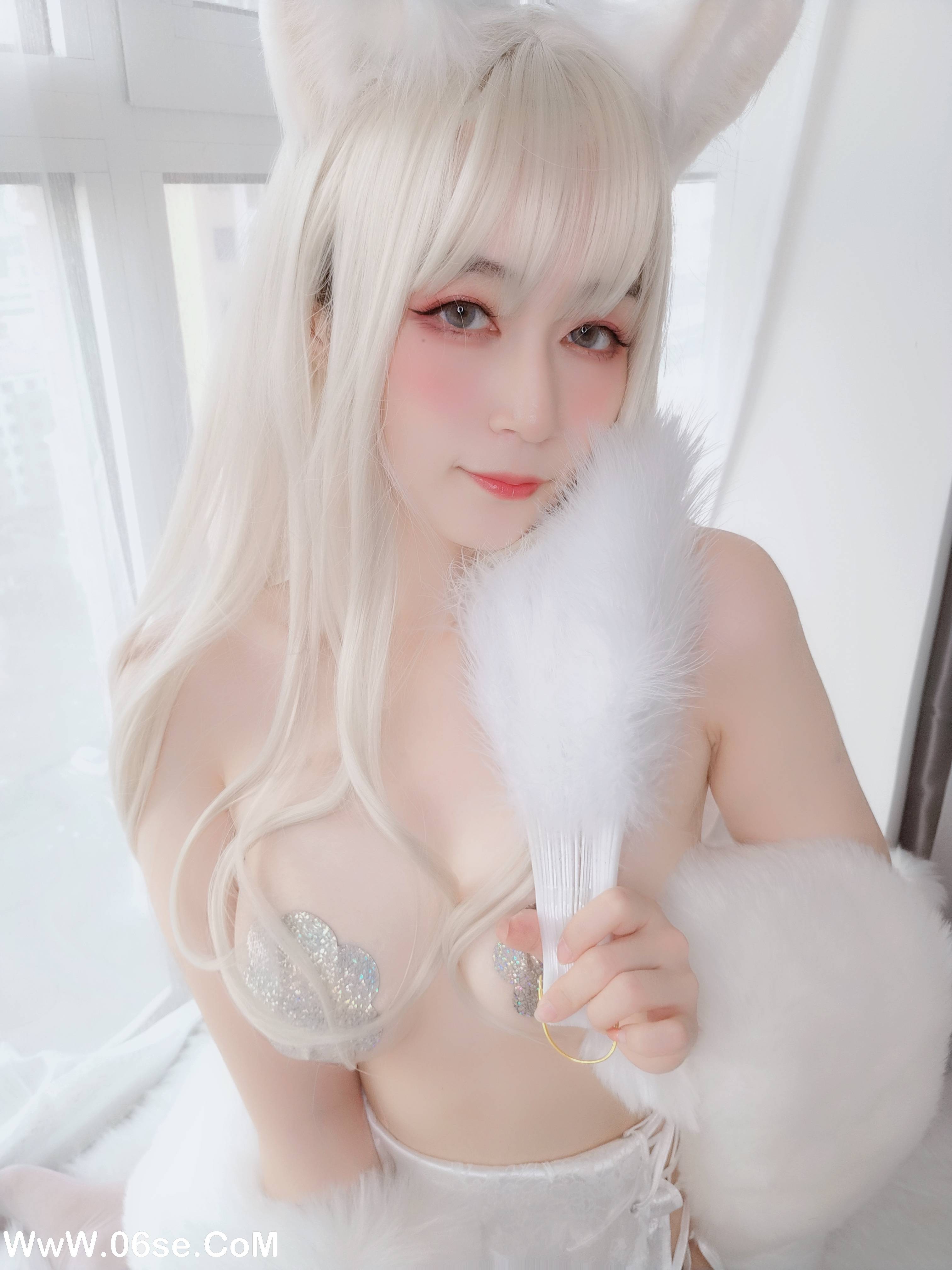 图片[68]-Coser小姐姐白银 NO.054 – 白兔[101P+6V683M]-六色网