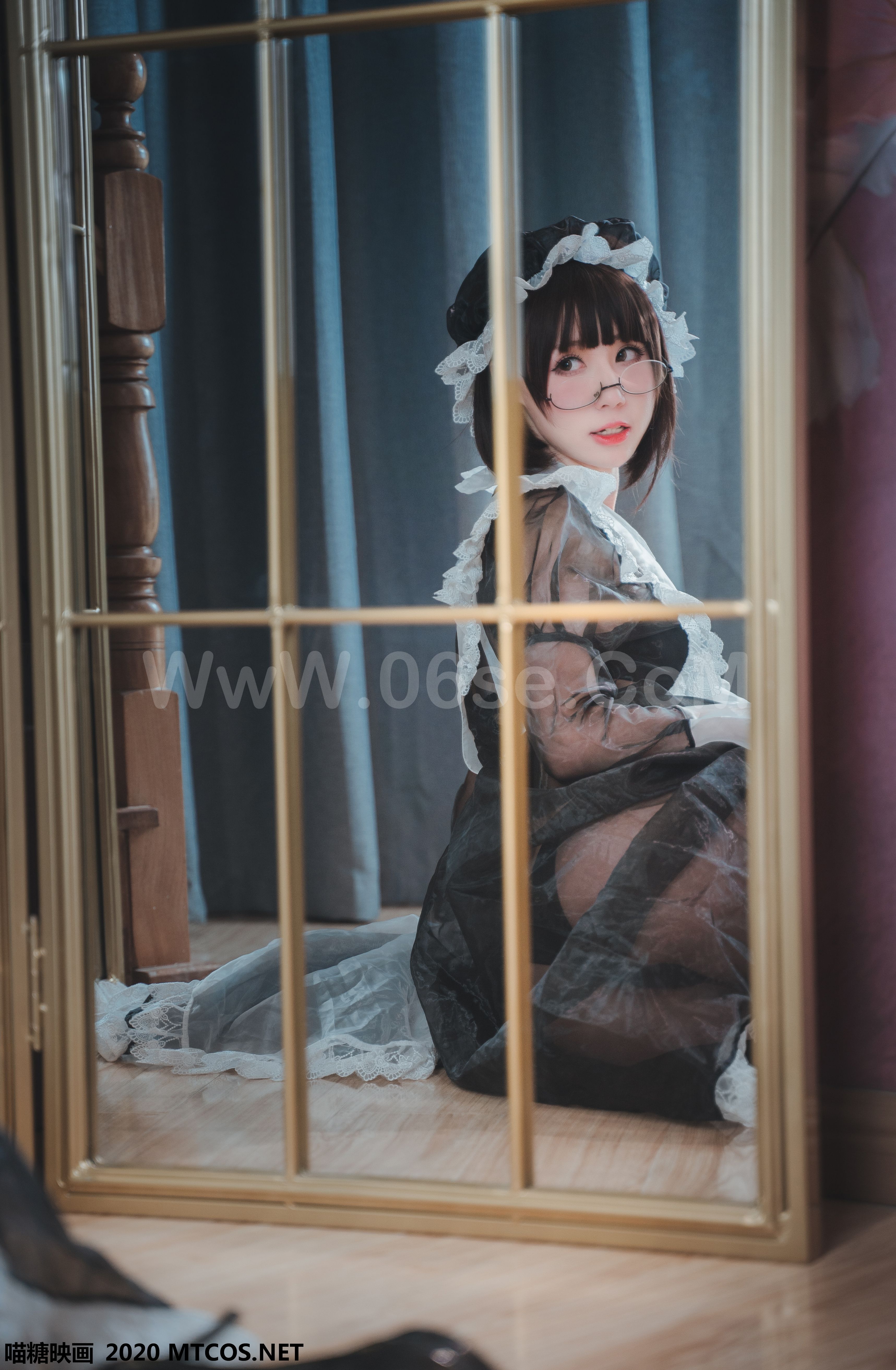 图片[27]-[MTCos] 喵糖映画 Vol.117 南鸽 透明女仆-六色网