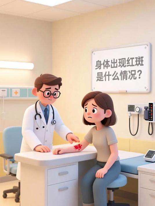 身体出现红斑是什么情况