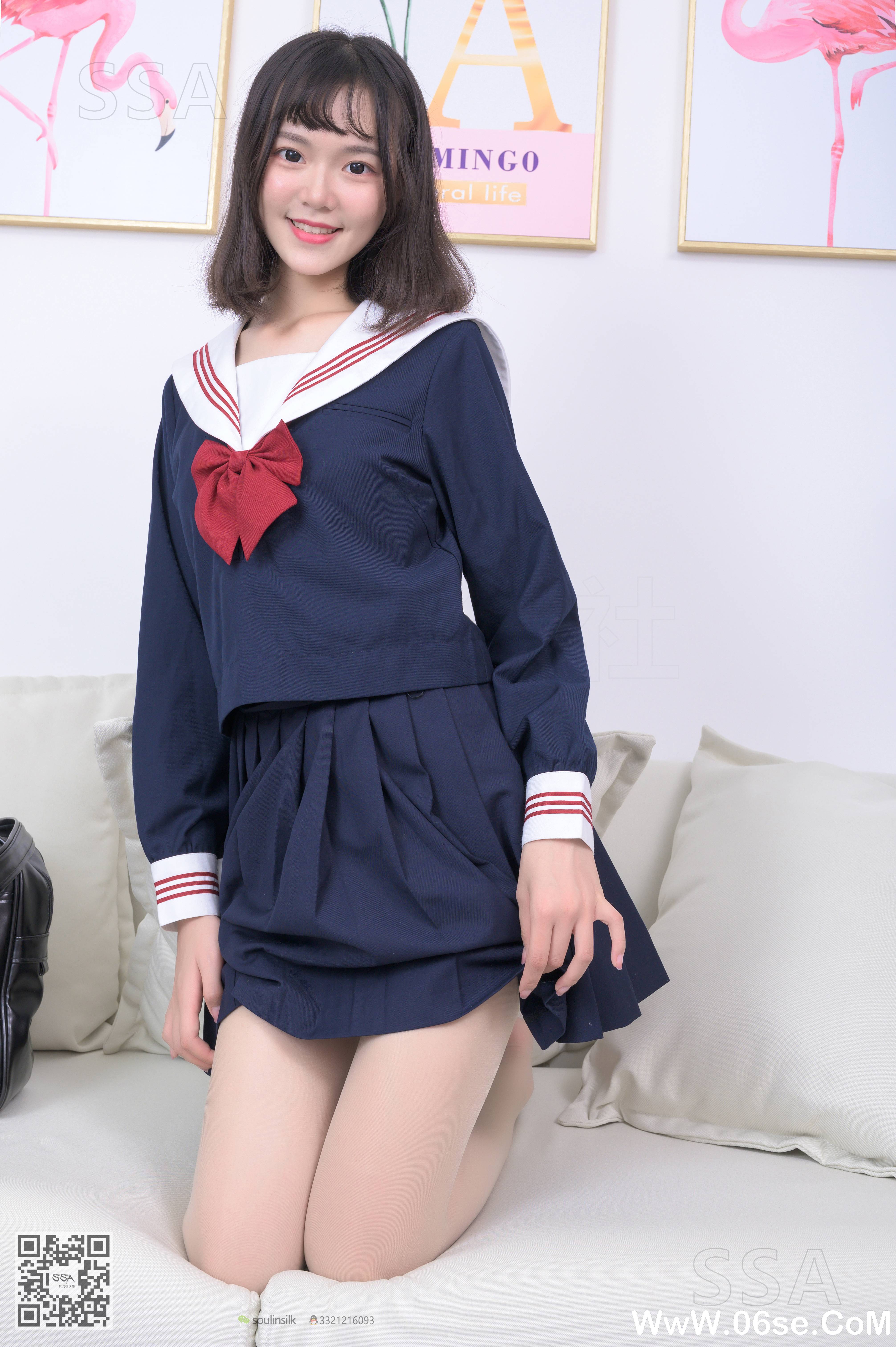 图片[14]-[SSA丝社] NO.214 阳阳-阳光少女jk制服（下）[125P1.70G]-六色网
