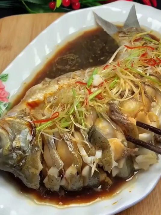 清蒸鱼,操作简单又好吃美食趣胃