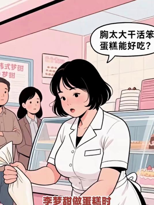 甜品师胸大干活笨？缩胸后做蛋糕又快又精致