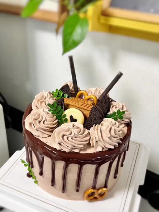 好吃到孩子舔盘的意面,还有巧克力淋面蛋糕