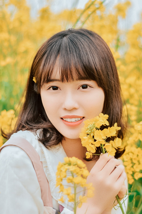 图片[10]-油菜花少女-六色网
