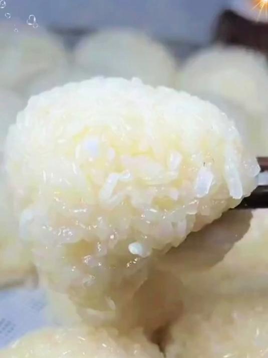贵州梯田圆糯米 农家糯米饭糯米包粽子打糍粑