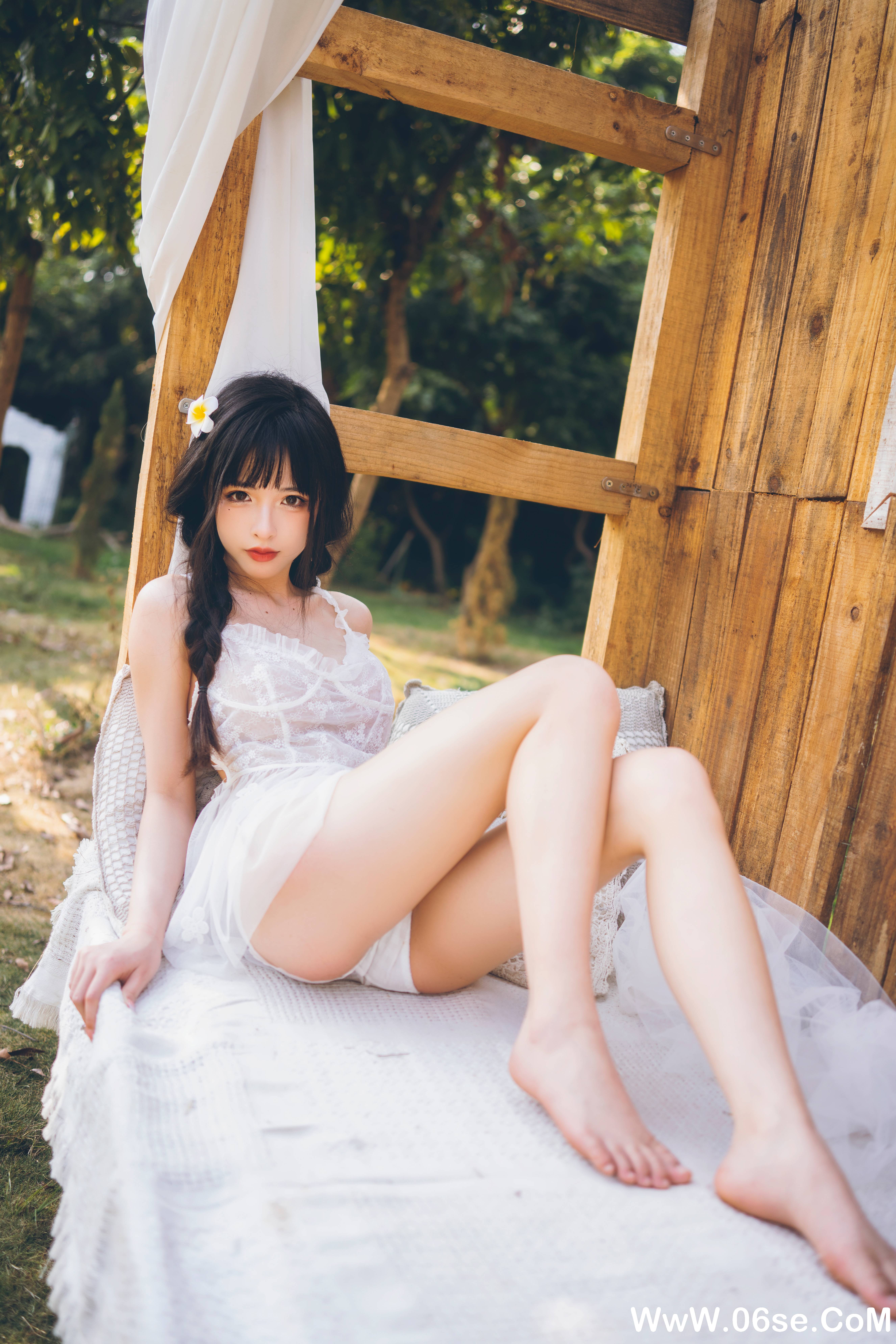 图片[15]-清水由乃 NO.021 – 田园蕾丝裙 [66P2.66G]-六色网
