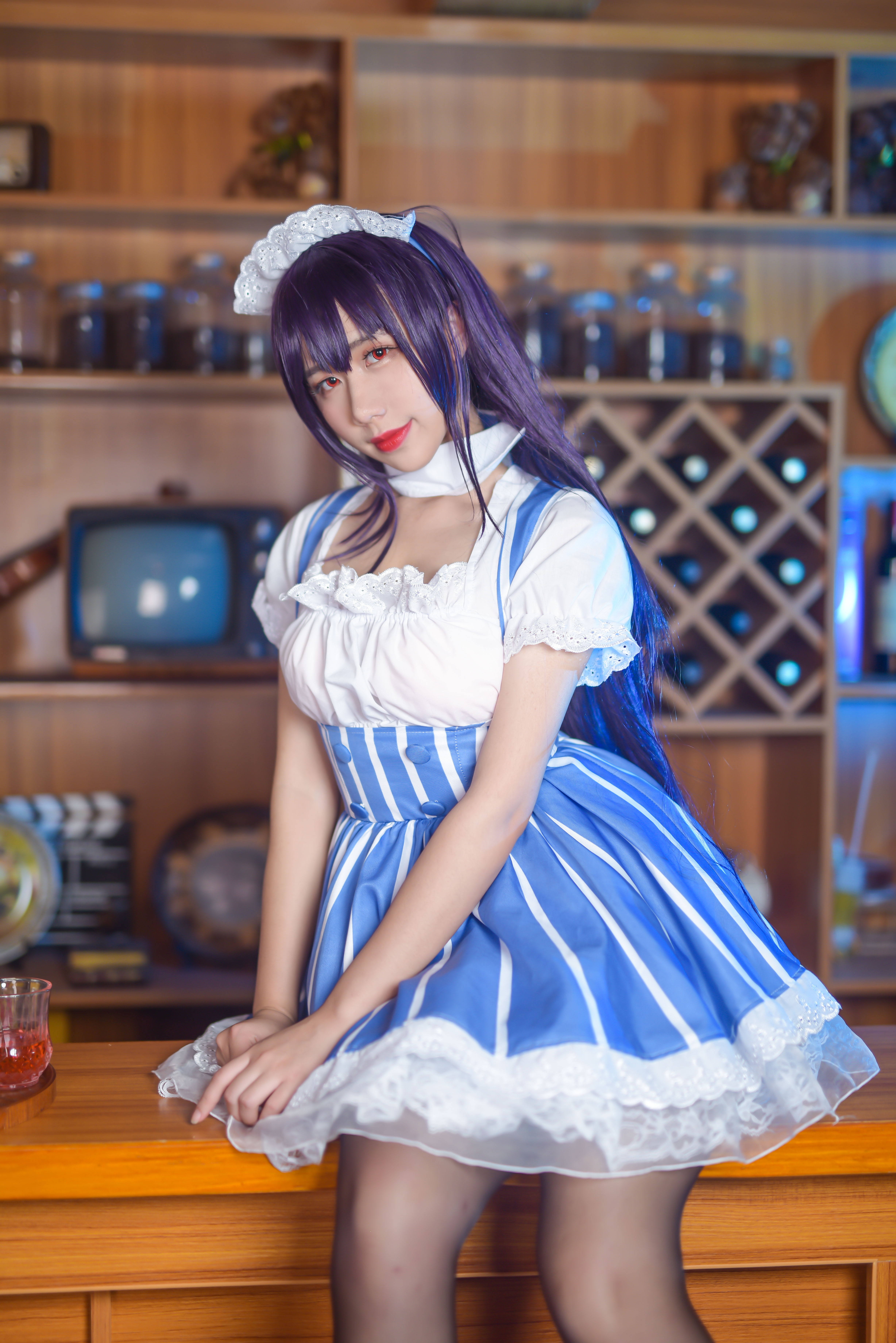 图片[17]-九曲Jean NO.015 – 加藤惠女仆[34P122M]-六色网