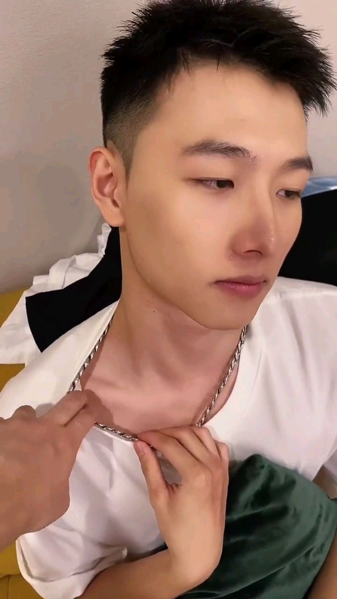 锁骨拍照,男朋友给我甜甜的恋爱