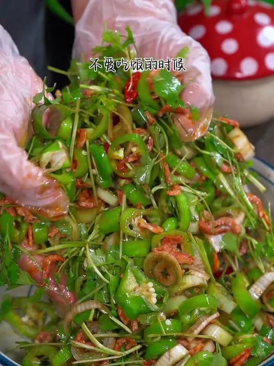 香辣又下饭的小咸菜酸辣美味