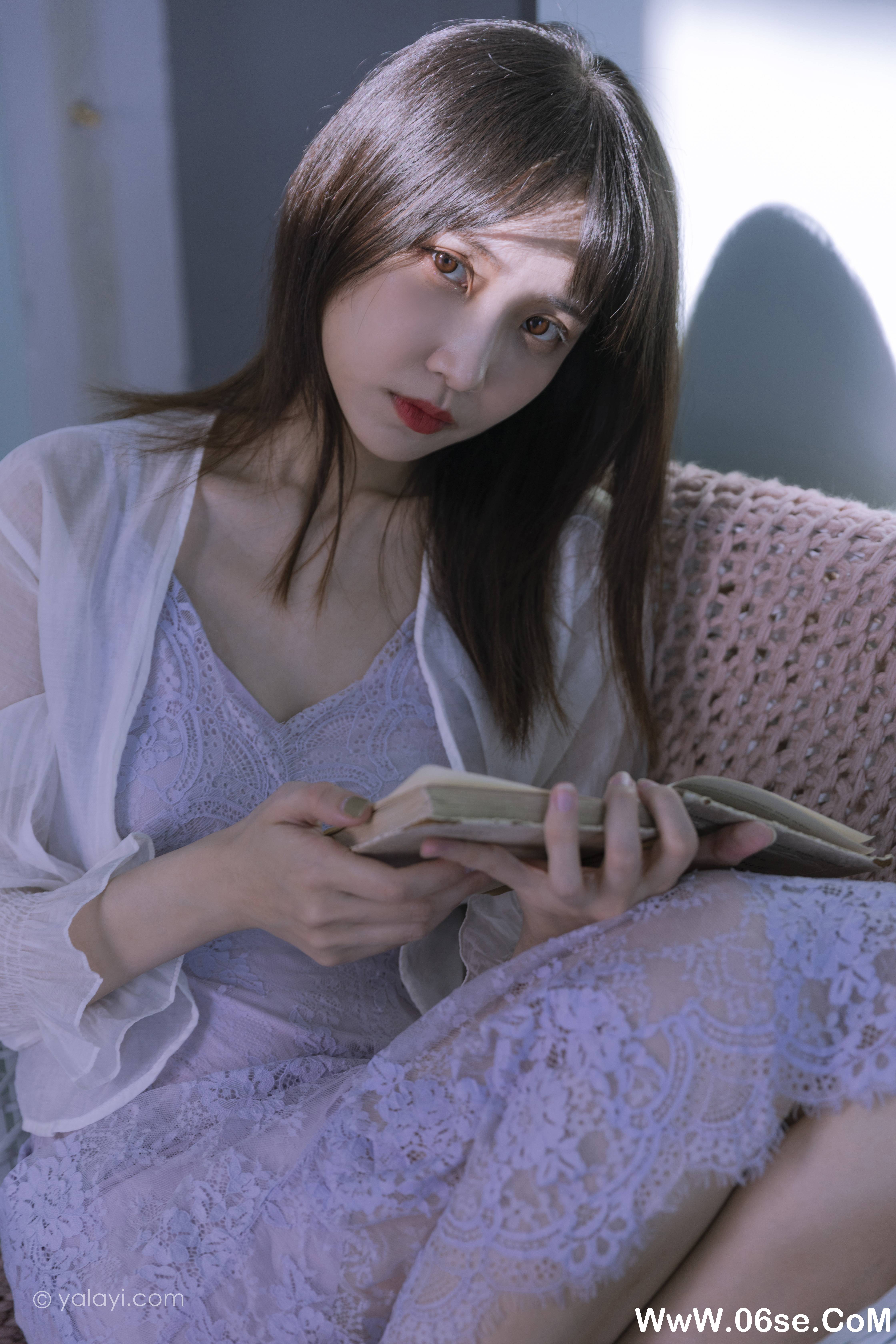 图片[8]-[YALAYI雅拉伊] 2021.06.27 NO.807  妍妍《紫色的早晨》[38+1P432M]-六色网