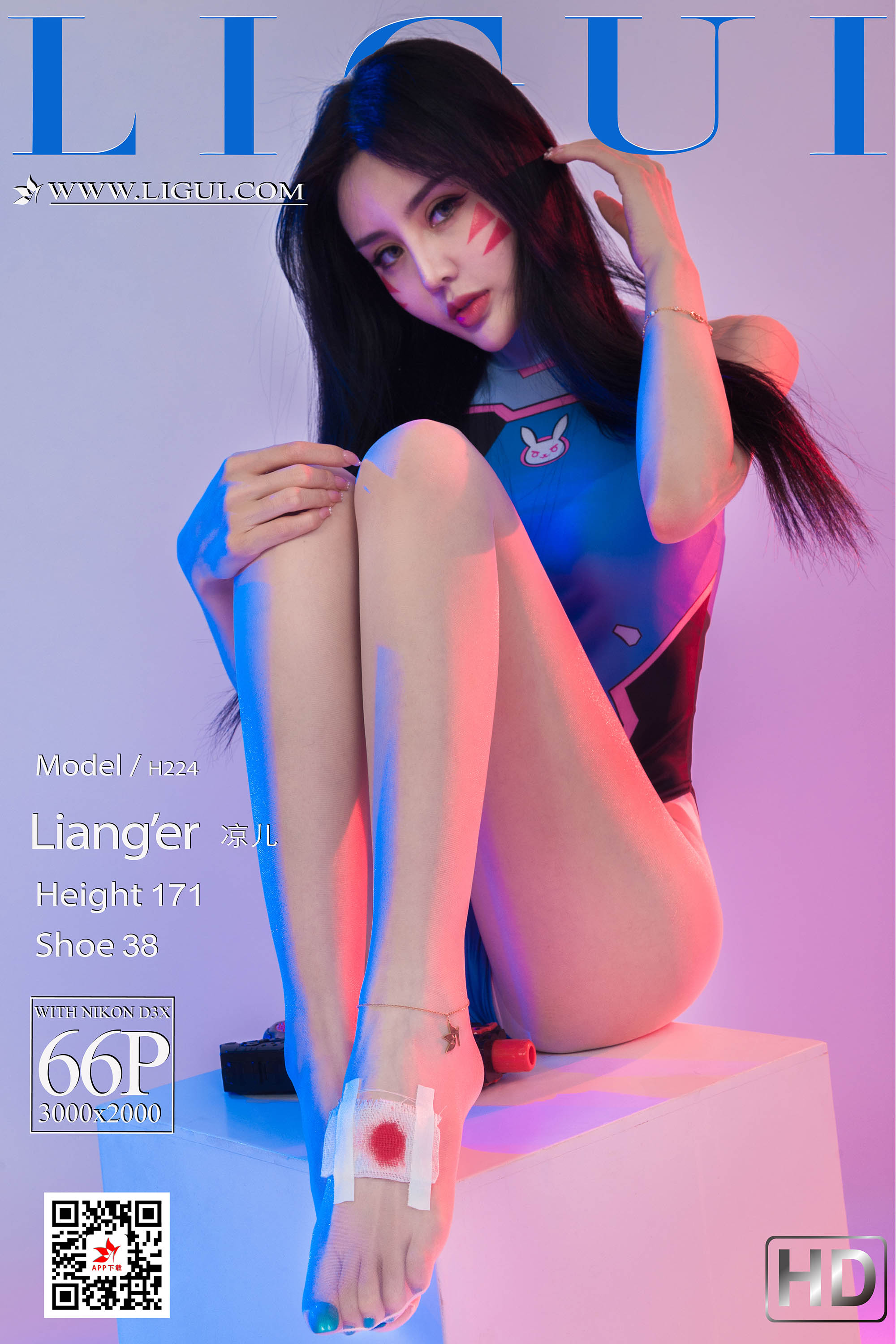[Ligui丽柜] 2022.04.25《先锋丽影》凉儿-六色网-六色网