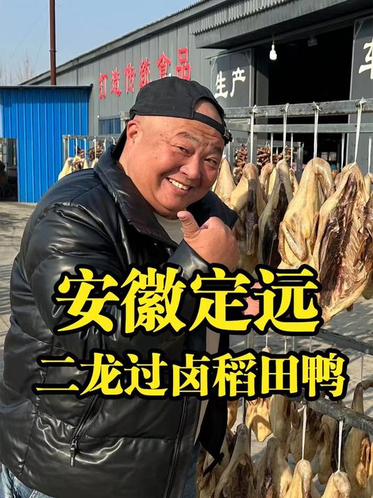 安徽定远二龙过卤稻田鸭,超级美味!