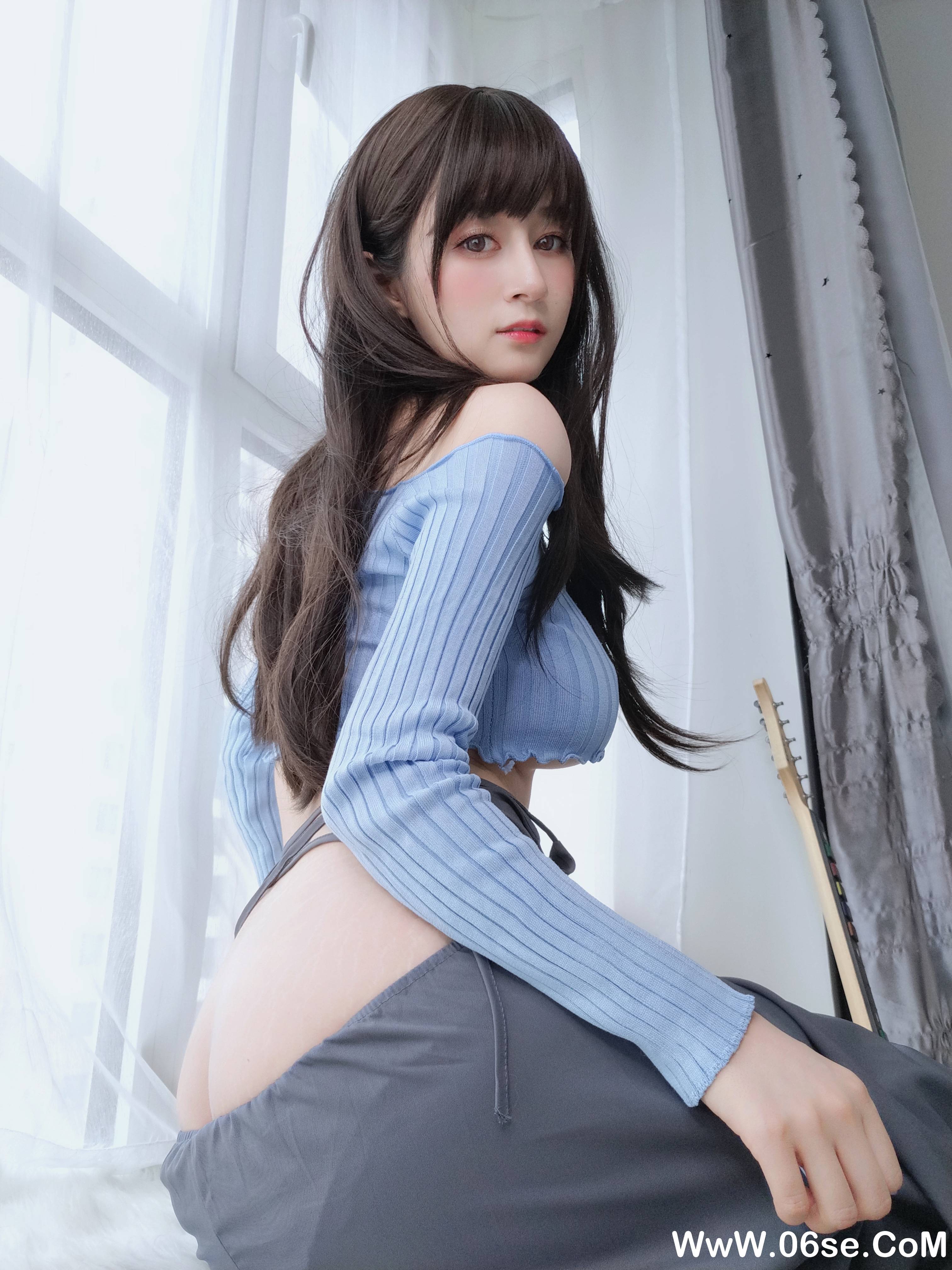 图片[145]-Coser小姐姐白银 NO.093 – 吉他妹妹 [164P888M]-六色网