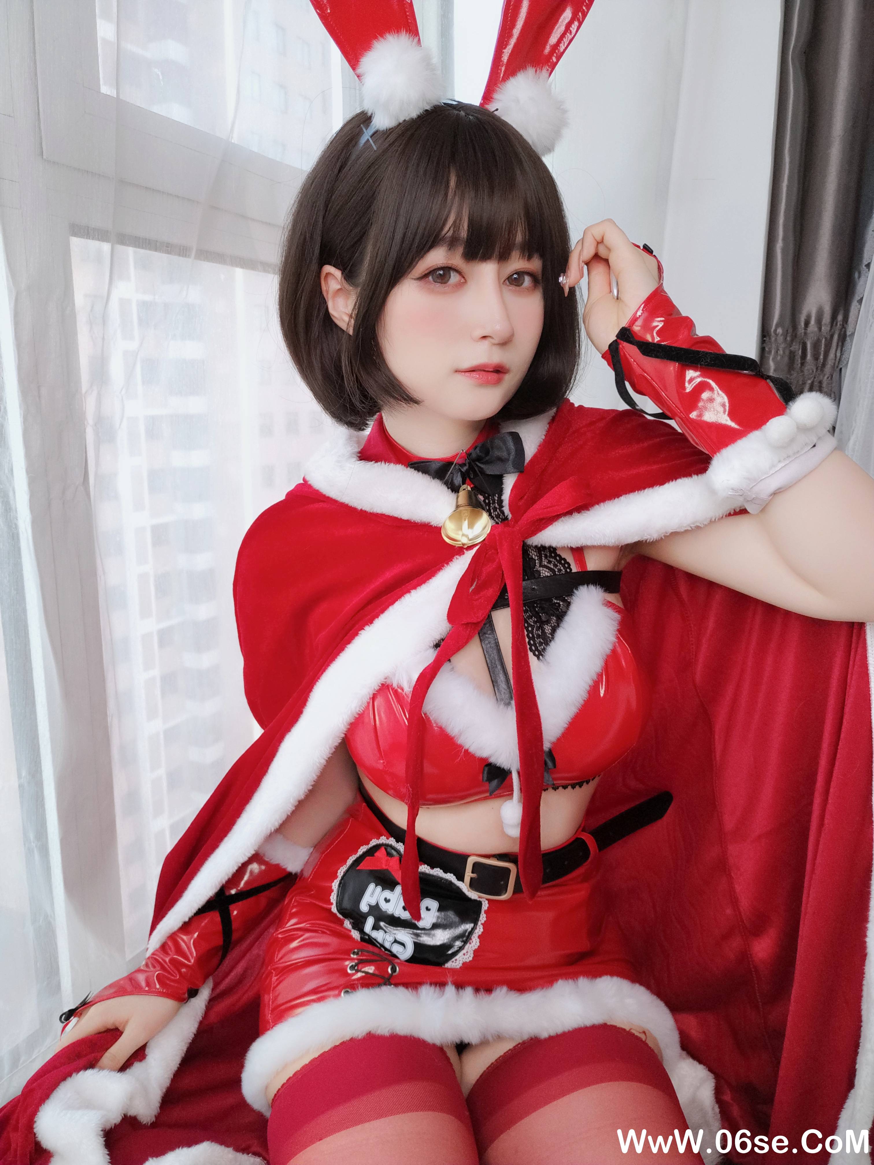 Coser小姐姐白银 NO.162 — Merry Christmas [49P+1V156M]-六色网