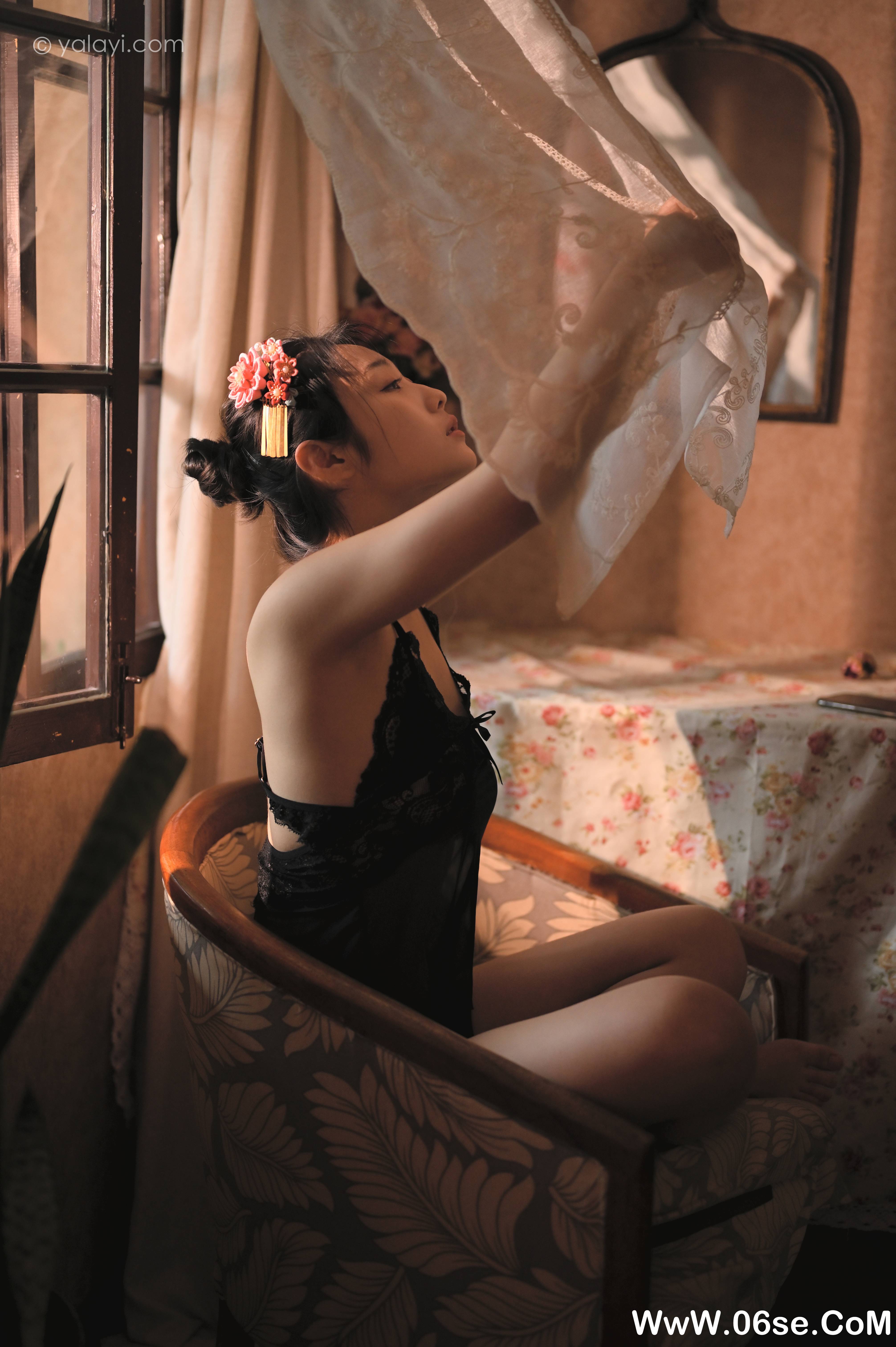 图片[35]-[YALAYI雅拉伊] 2020.07.22 NO.673 沈伊《剪烛西窗》[39P+1P603M]-六色网