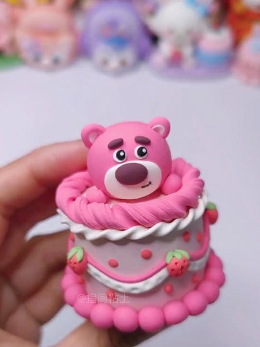 一看就会的草莓熊蛋糕