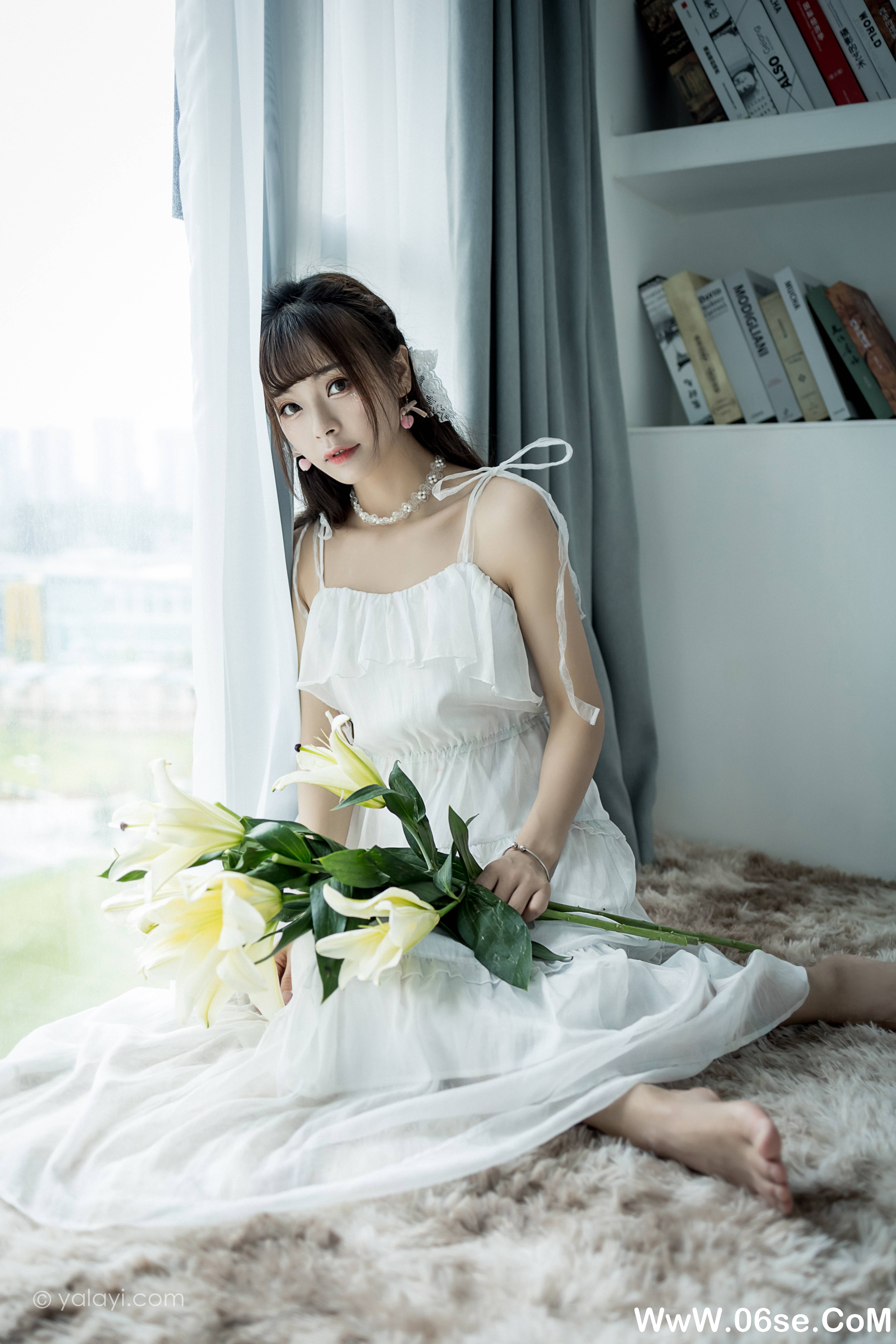 图片[24]-[YALAYI雅拉伊] 2021.07.19 NO.816 程小蝶《白色恋人》[40+1P436M]-六色网
