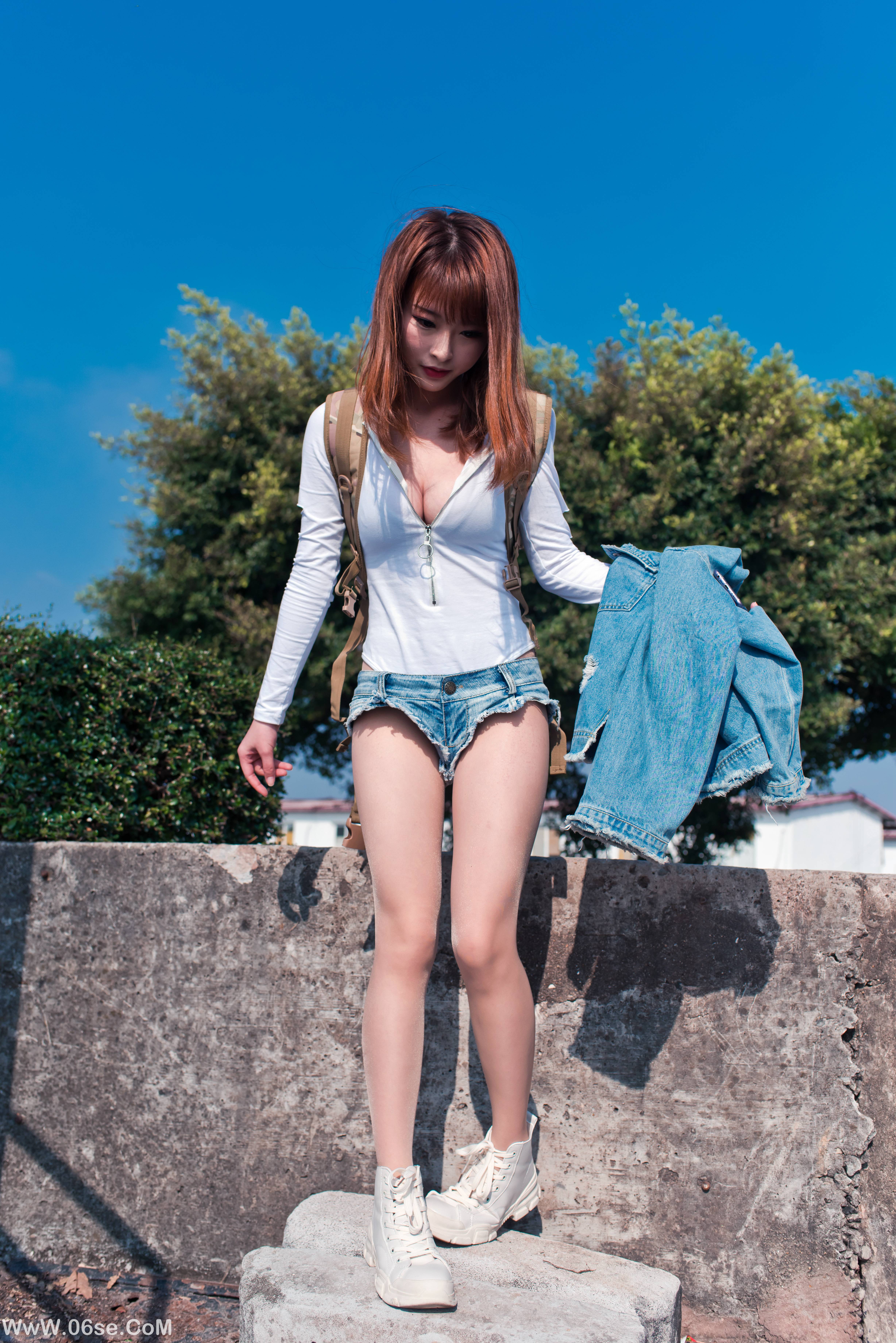 图片[271]-清水由乃 NO.003 御风街拍 轻水海鸥岛RS牛仔街拍 [413P2.81G]-六色网