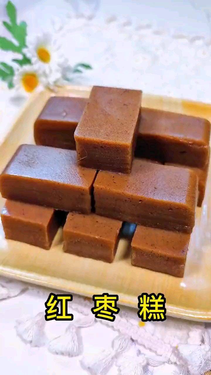 红枣的100种吃法,广式红枣糕,Q弹软糯,香甜不腻,做法简单一看就会。#红枣糯米糕