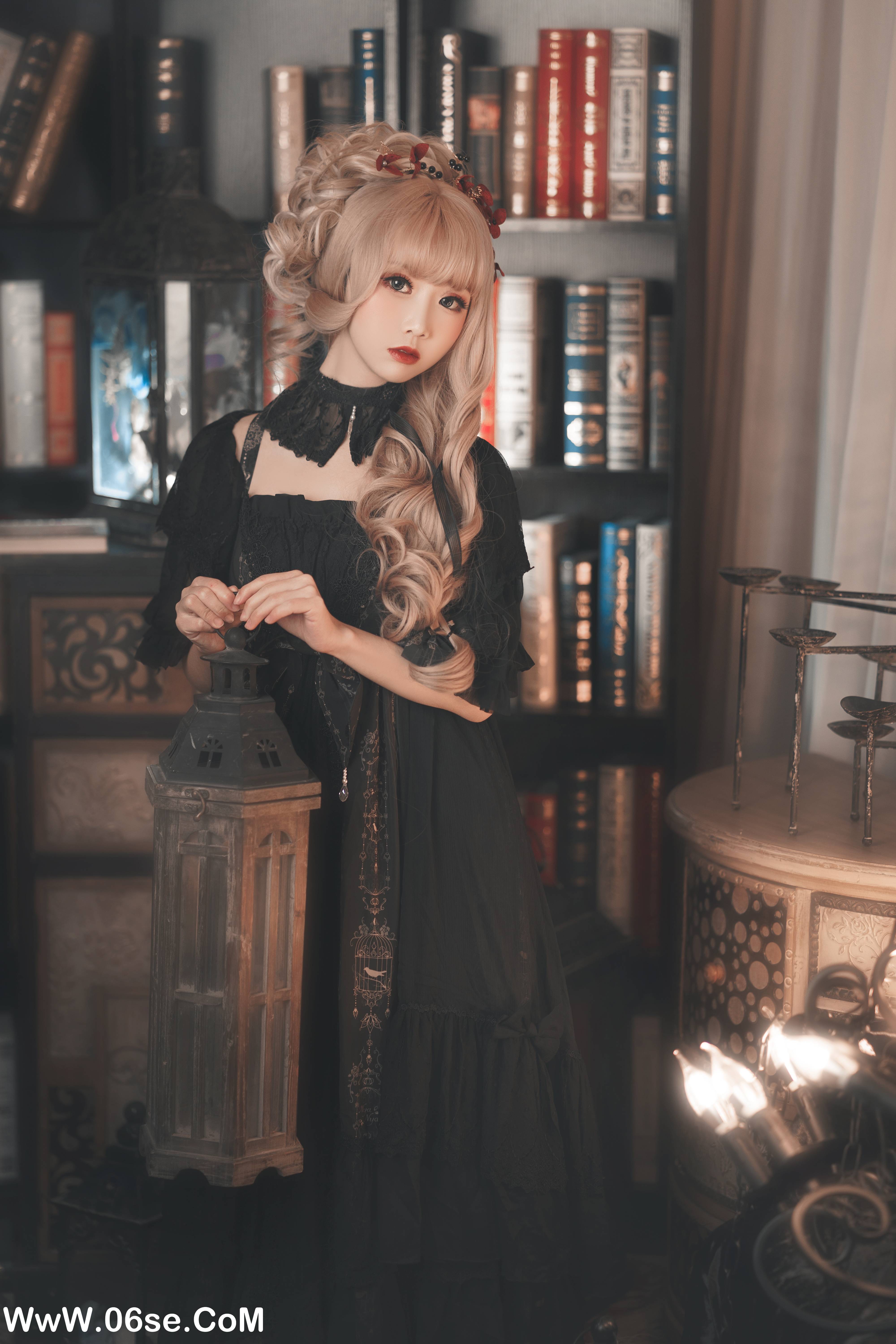图片[2]-Coser面饼仙儿 NO.033 十六夜颂歌[12P126M]-六色网