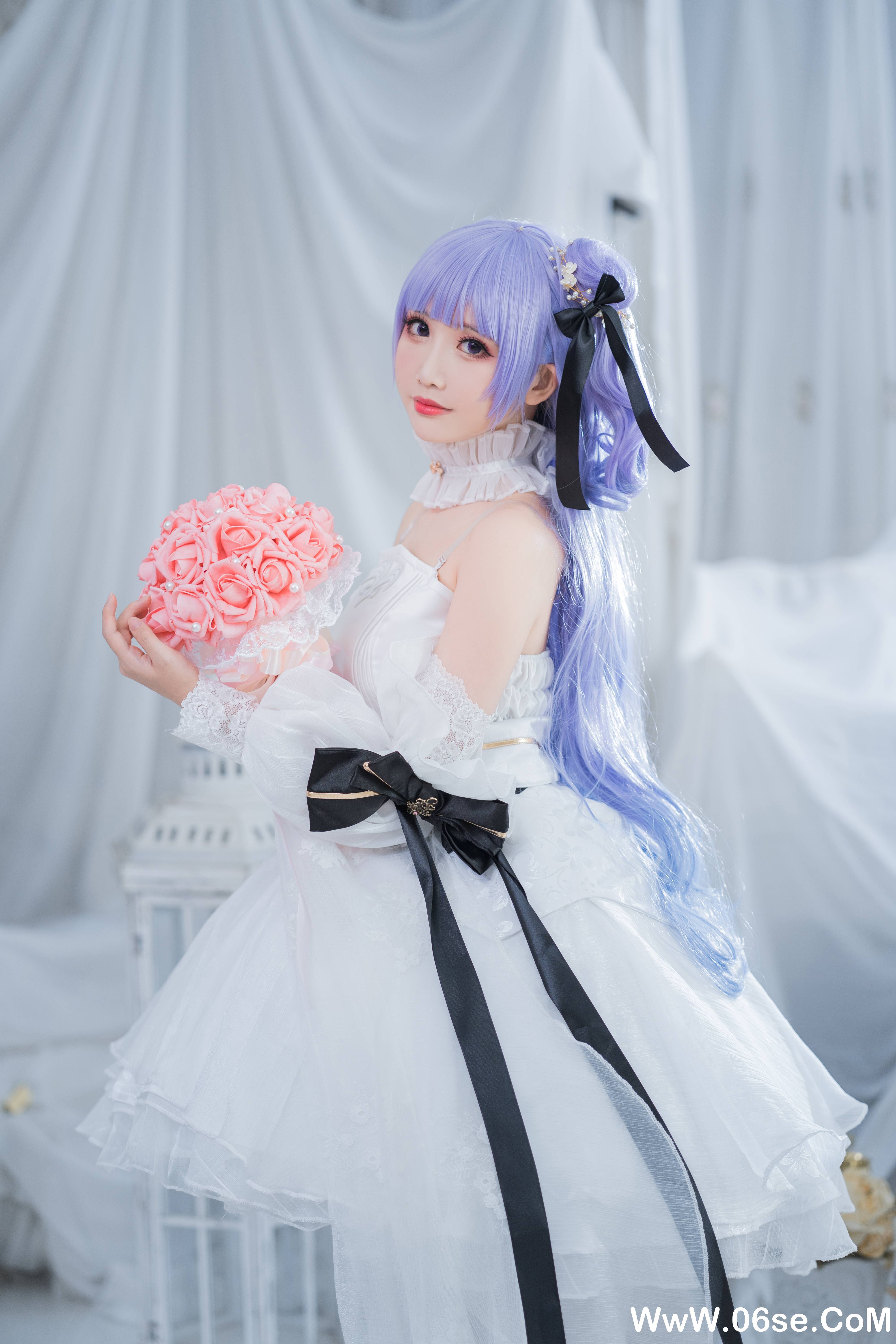 图片[4]-Coser面饼仙儿 – 独角兽婚纱[14P129M]-六色网