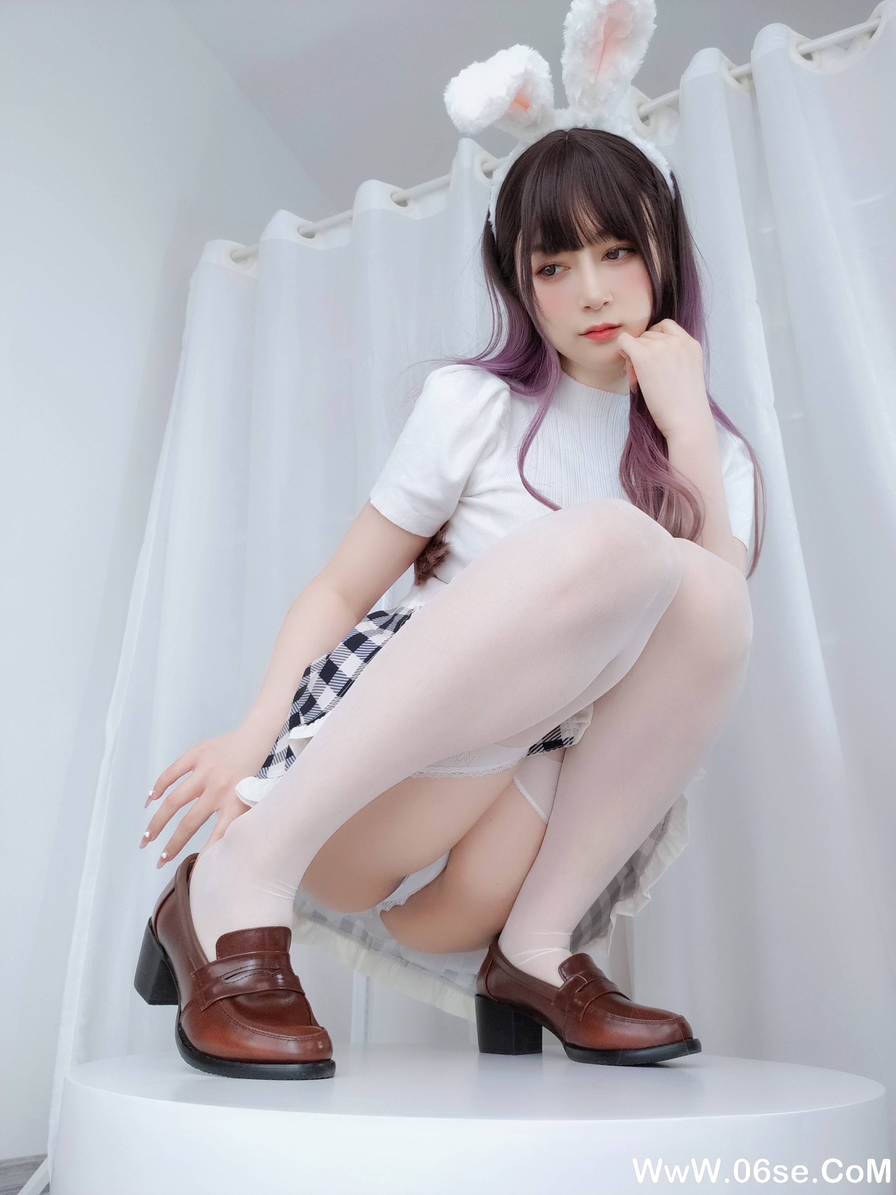 图片[54]-Coser小姐姐白银 NO.152 — 白丝兔女郎[168P+7V1.19G]-六色网