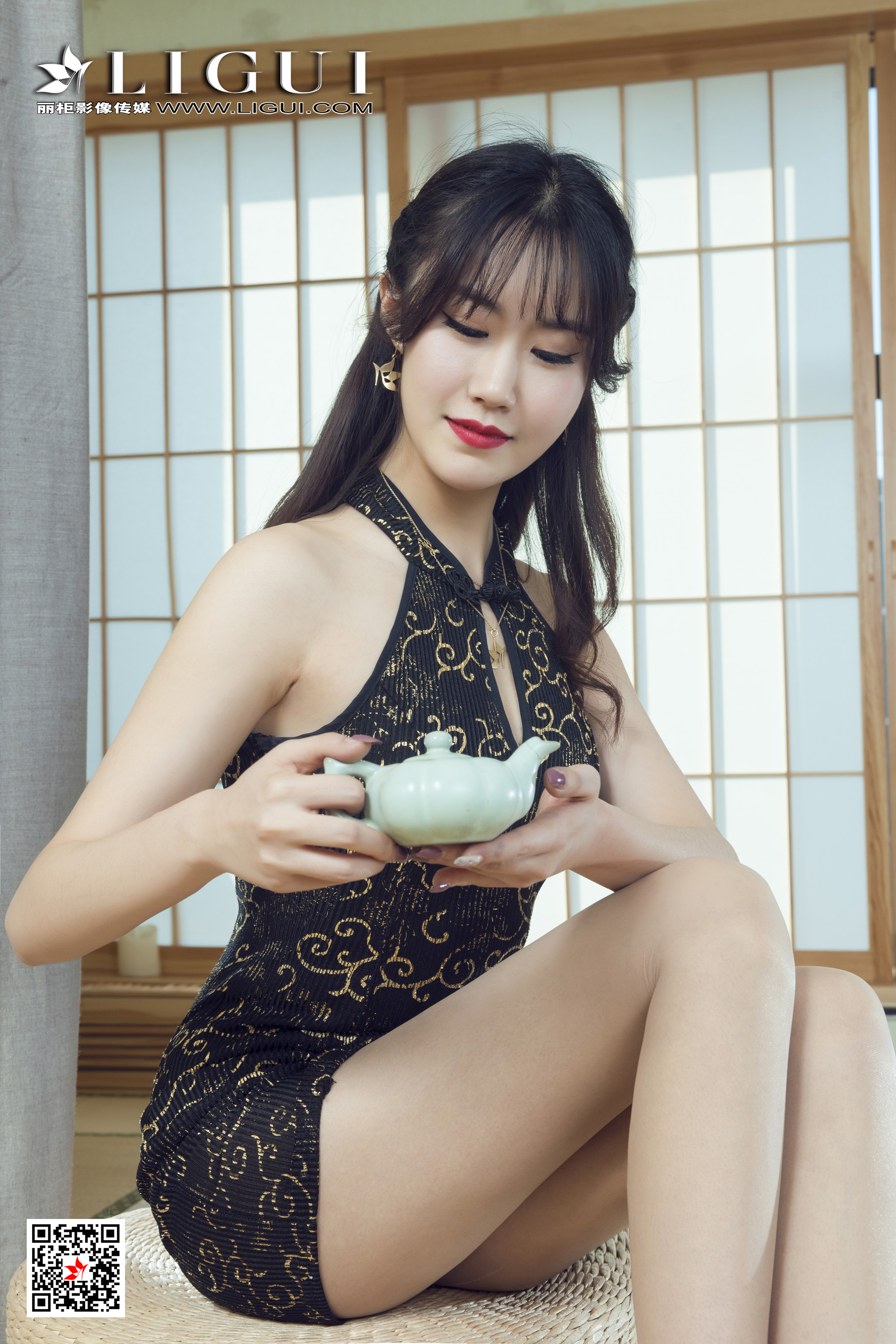 图片[2]-[Ligui丽柜] 2021.07.26 网络丽人 Model 子晴-六色网