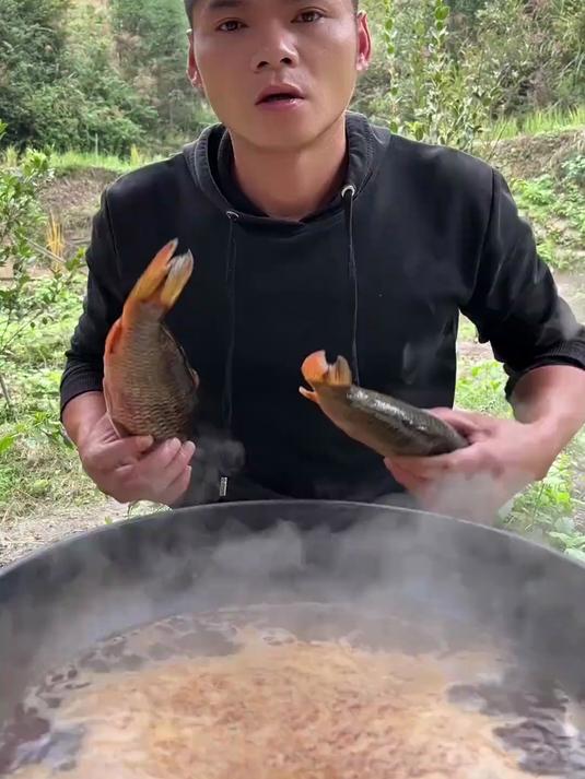今天吃火锅鱼,老铁们