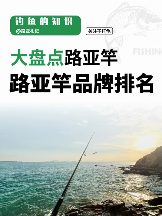 主流路亚竿排名!