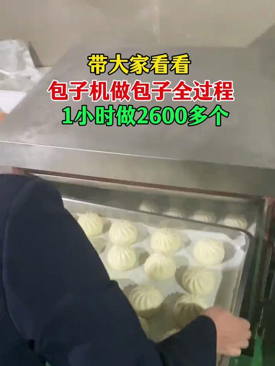 全自动小型包子机,一人就能做包子,直接替代4-6个人工