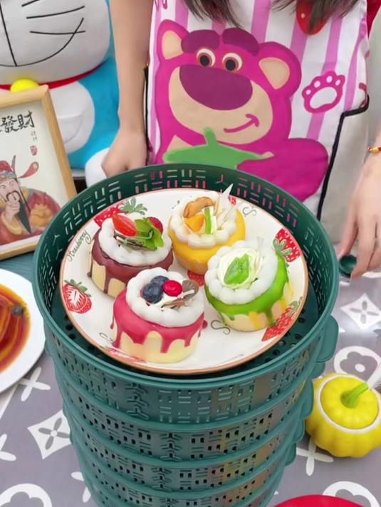 天热了,这个镂空菜罩也太方便了,防尘防苍蝇,还能当沥水篮使用