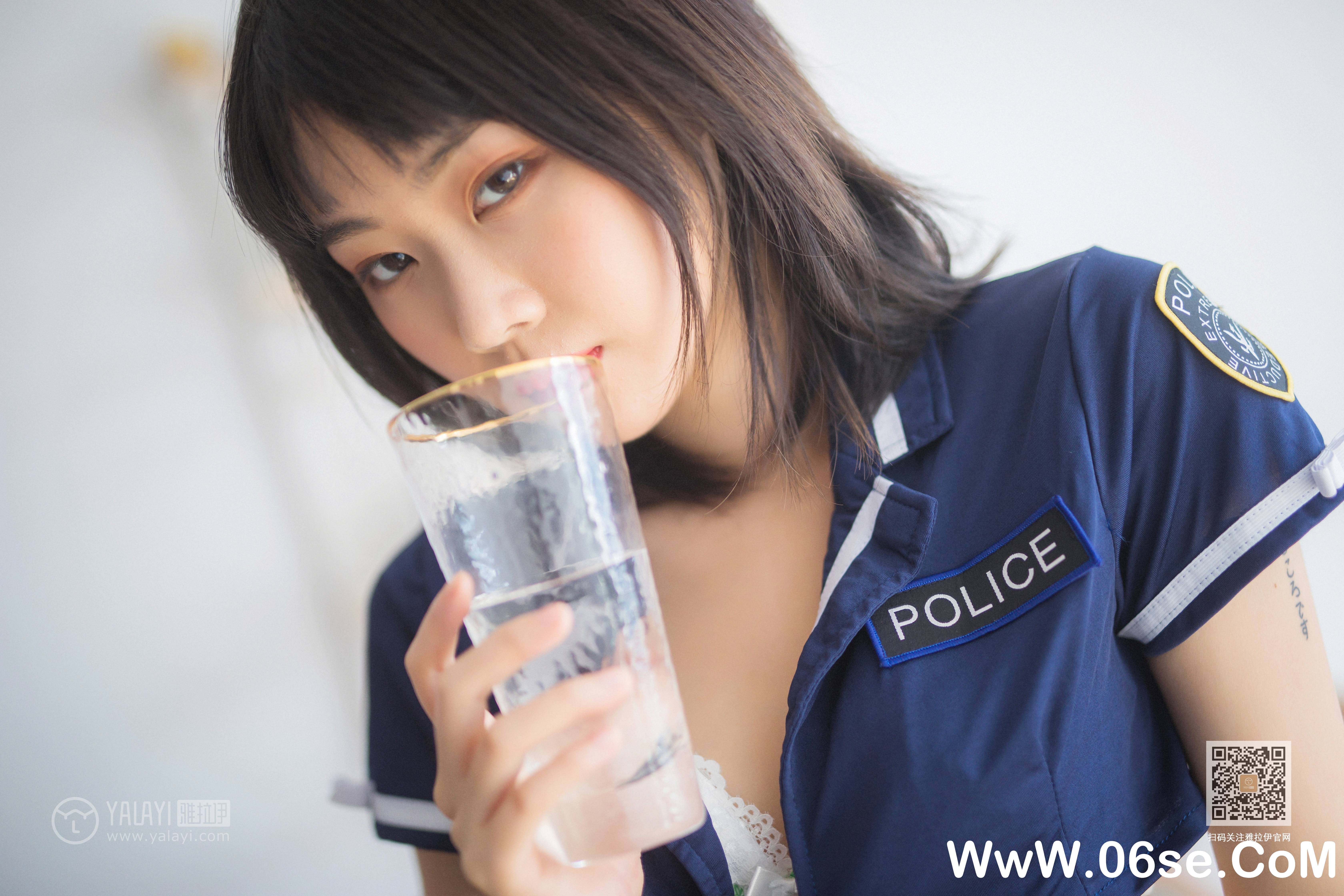 图片[8]-[YALAYI雅拉伊] 2020.02.14 NO.544 粉粉《雷霆警花》[44P+1P634M]-六色网