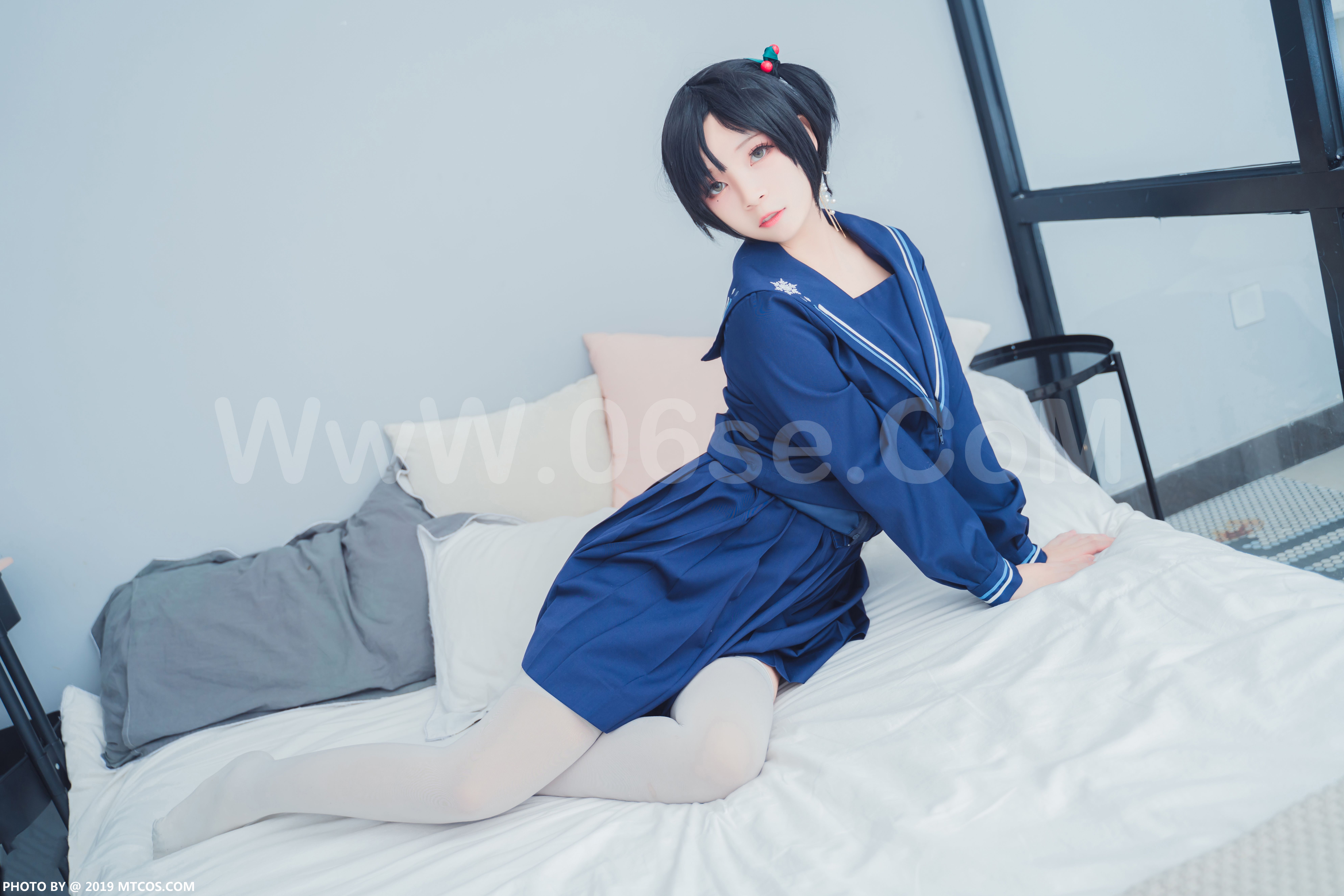 图片[9]-[MTCos] 喵糖映画 Vol.010 大眼JK妹-六色网