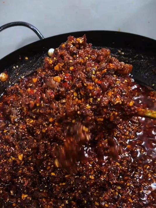 今天给大家分享一个牛肉酱的做法