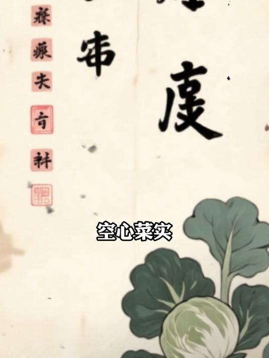民间故事:空心菜实