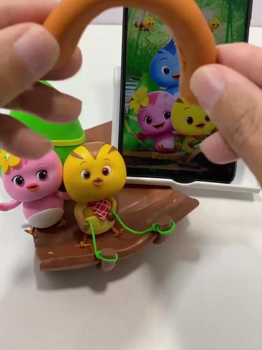 萌鸡小队真的很萌