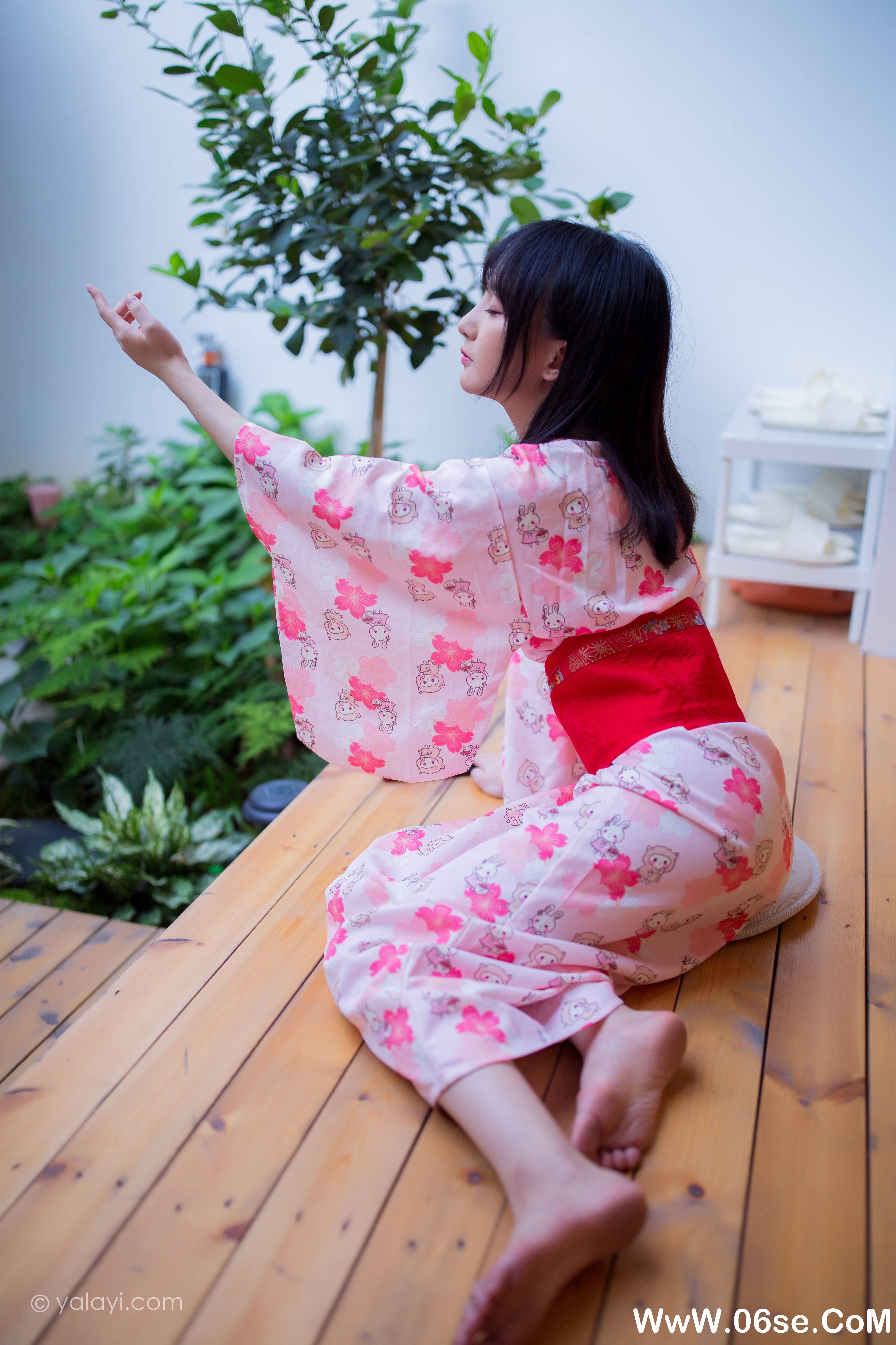 图片[30]-[YALAYI雅拉伊] 2020.09.24 NO.706  落落《樱花精灵》[40P+1P336M]-六色网