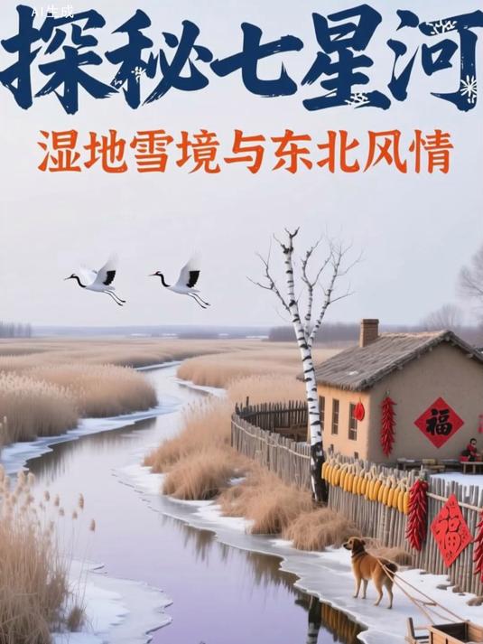 探秘双鸭山：湿地雪景与民俗之旅
