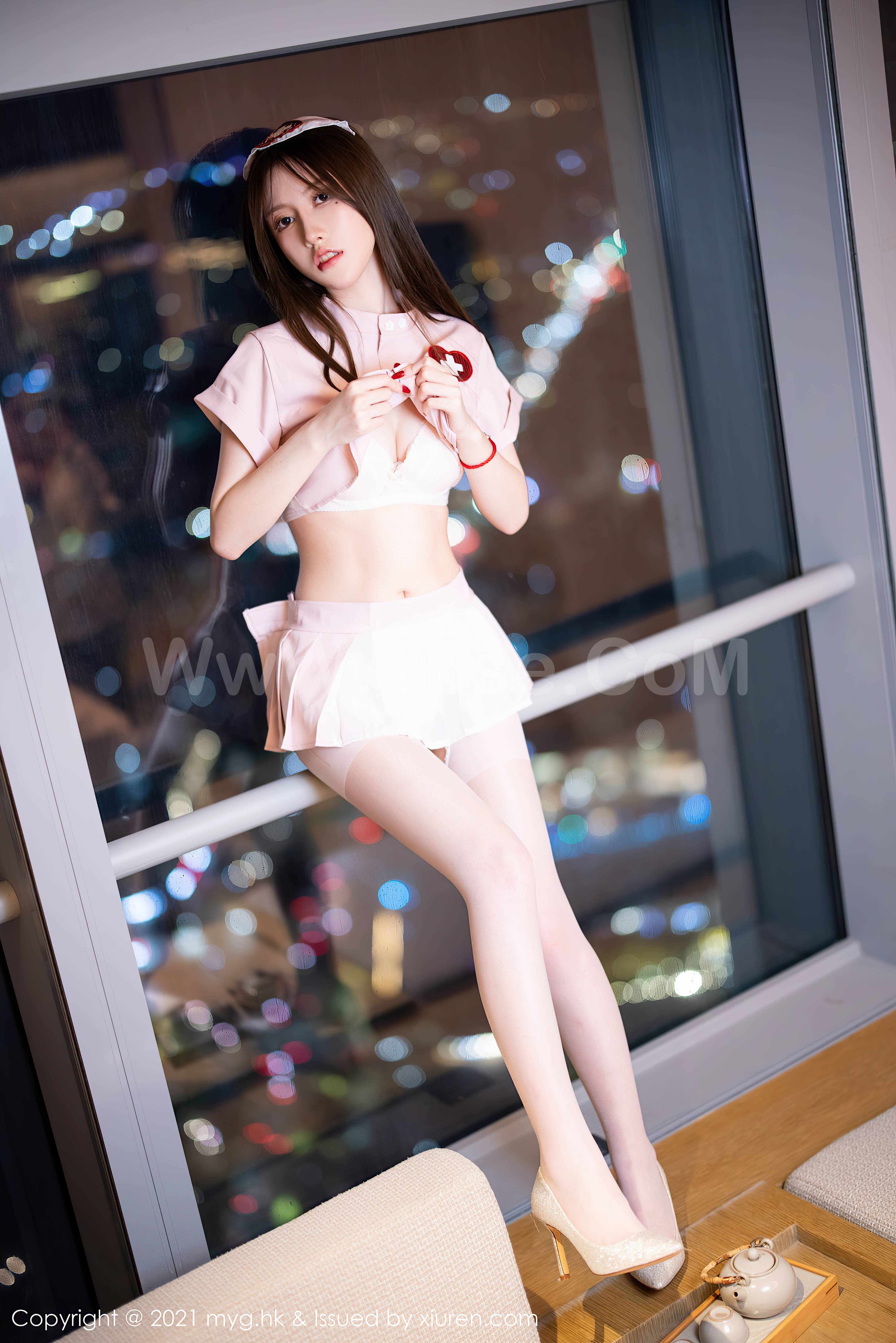 图片[63]-MyGirl Vol.615 美桃酱-六色网