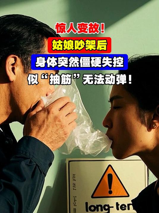 惊人变故!姑娘吵架后,身体突然僵硬失控,似“抽筋”无法动弹!