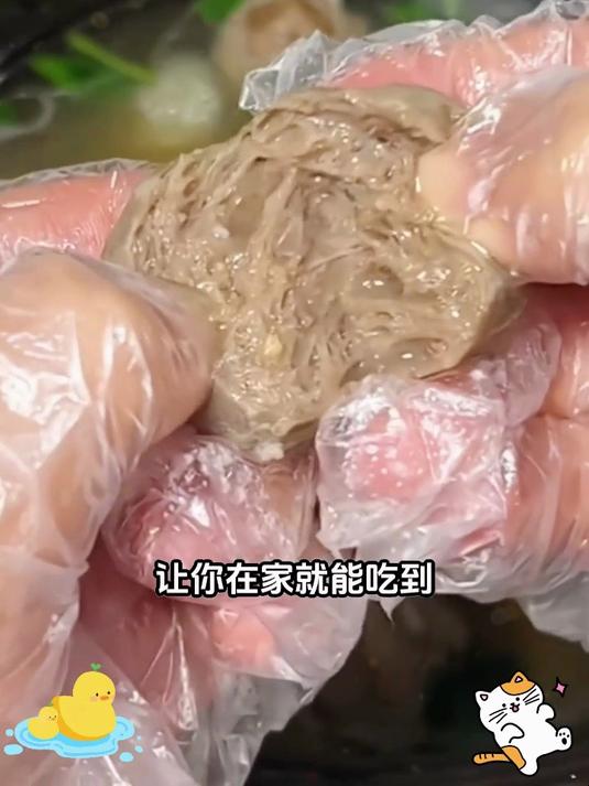 必尝!潮汕正宗手打牛肉丸,纯肉捶打,咬下肉香四溢