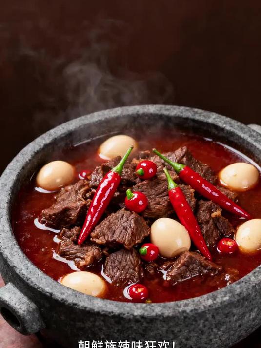 朝鲜族辣味狂欢!辣椒炖牛肉来咯