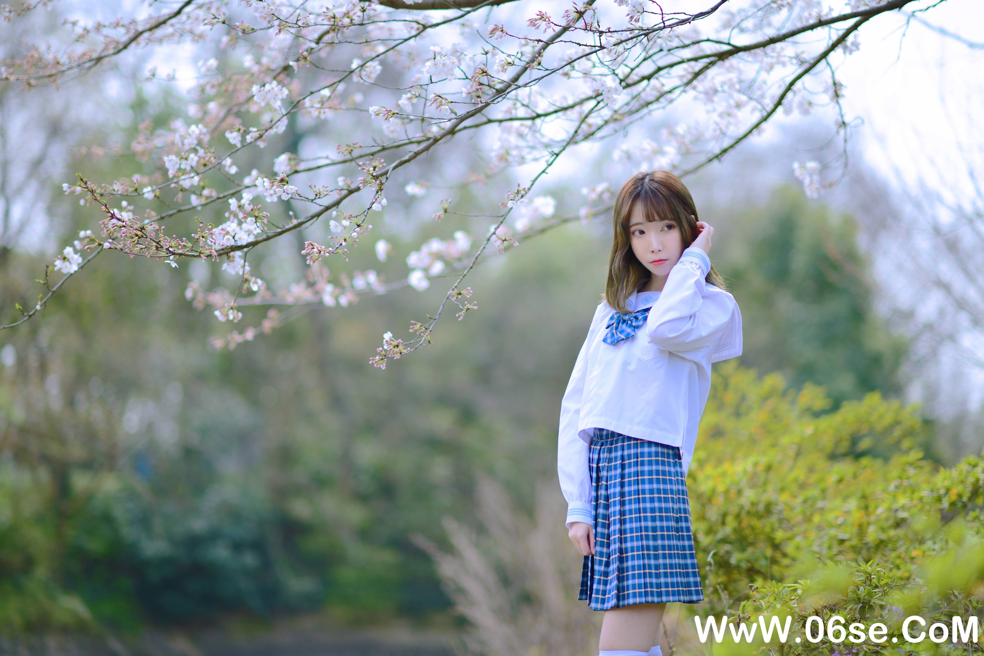 图片[7]-Fushii_海堂 NO.010 — 樱花树下[41P266M]-六色网