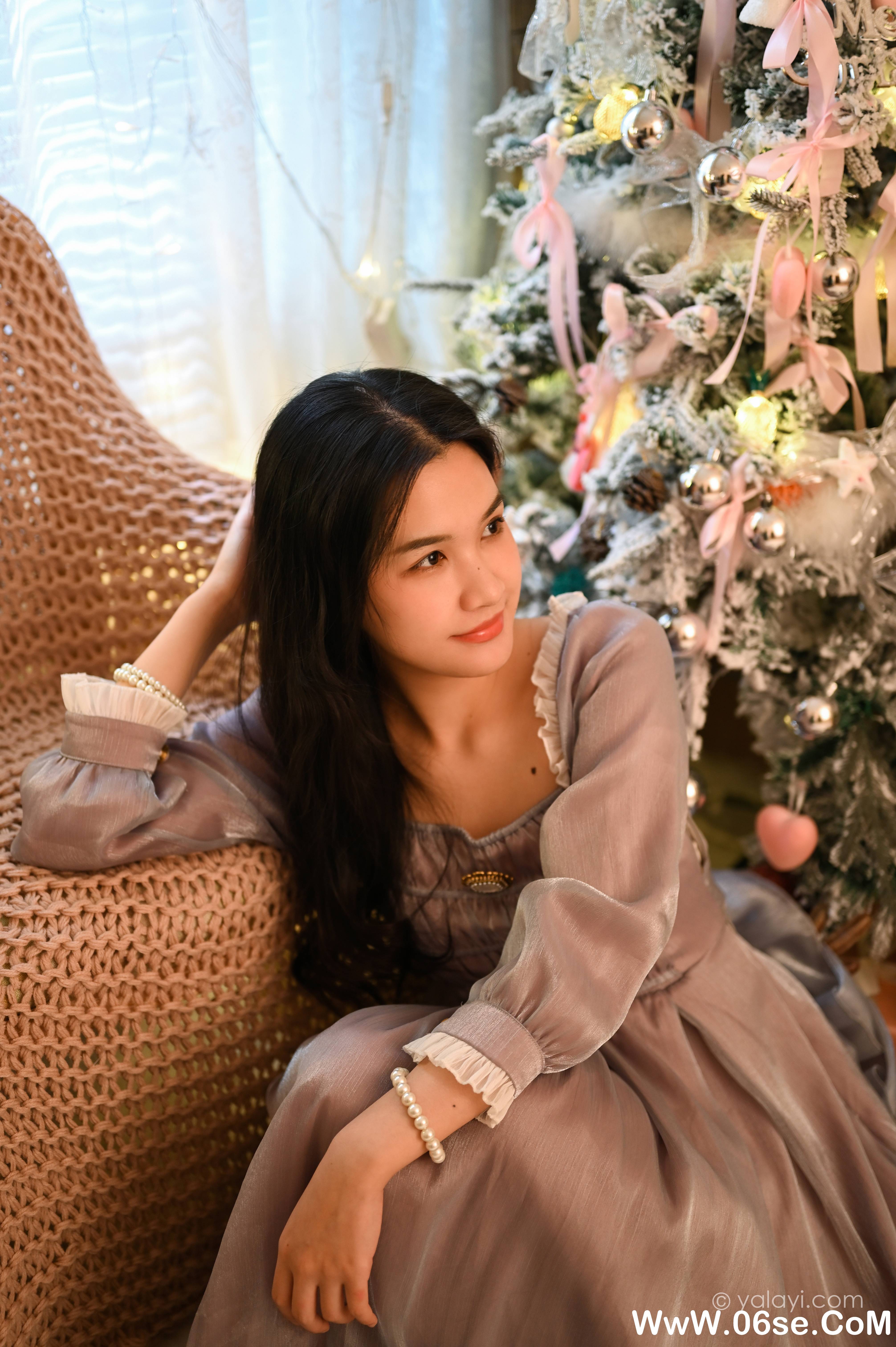 图片[10]-[YALAYI雅拉伊] 2020.12.25 NO.744 虞艺《平安夜有我》[34P+1P550M]-六色网